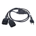 EAN 5901720135438 - Akyga AK-RD-05A cable de transmisión Negro 1,2 m imagen 1