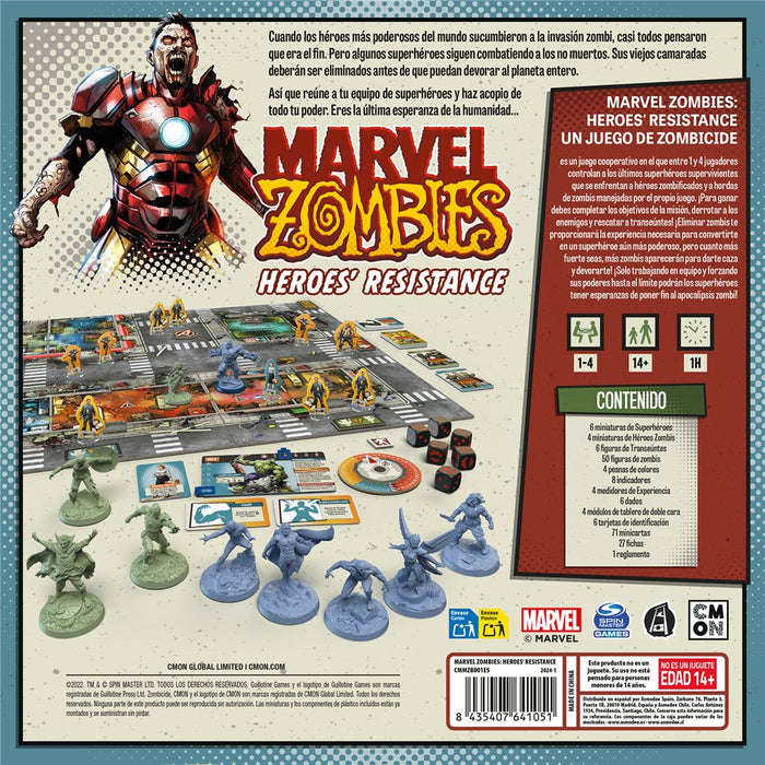 EAN 8435407641051 - Asmodee CMMZB001ES juego de tablero Marvel Zombies: Heroes Resistance 60 min Juego De Cartas Interpretaci imagen 5