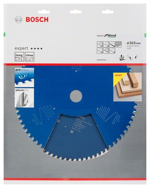 EAN 3165140796477 - Bosch 2 608 644 081 hoja de sierra circular 31,5 cm 1 pieza(s) imagen 2