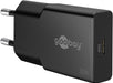 EAN 4040849757358 - Goobay Slim Universal Negro Corriente alterna Carga rápida Interior imagen 1