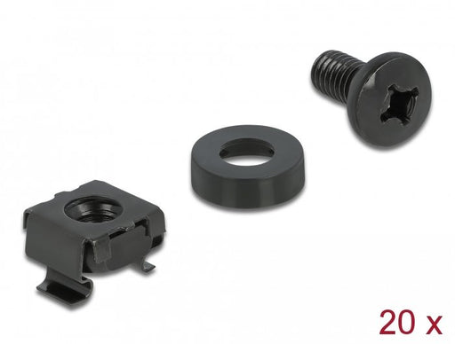 EAN 4043619665488 - DeLOCK 66548 tornillo/tuerca 12 mm 20 pieza(s) M6 Bolts & nuts imagen 2