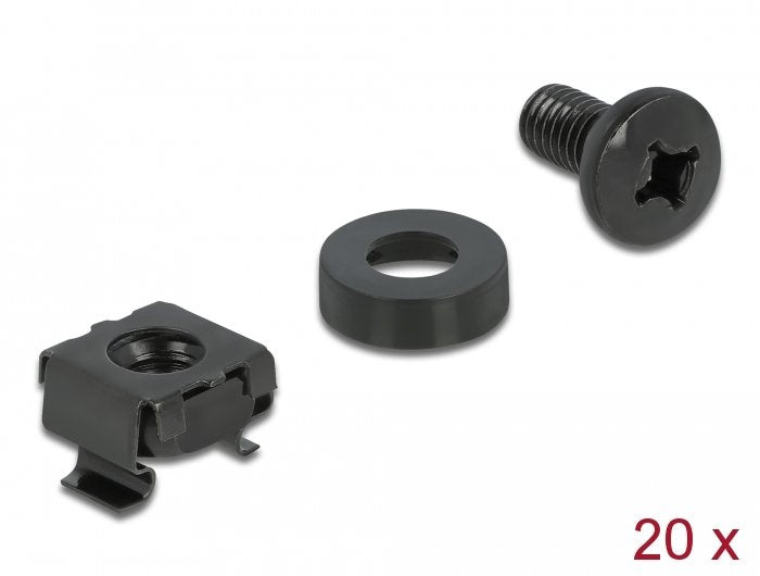 EAN 4043619665488 - DeLOCK 66548 tornillo/tuerca 12 mm 20 pieza(s) M6 Bolts & nuts imagen 2