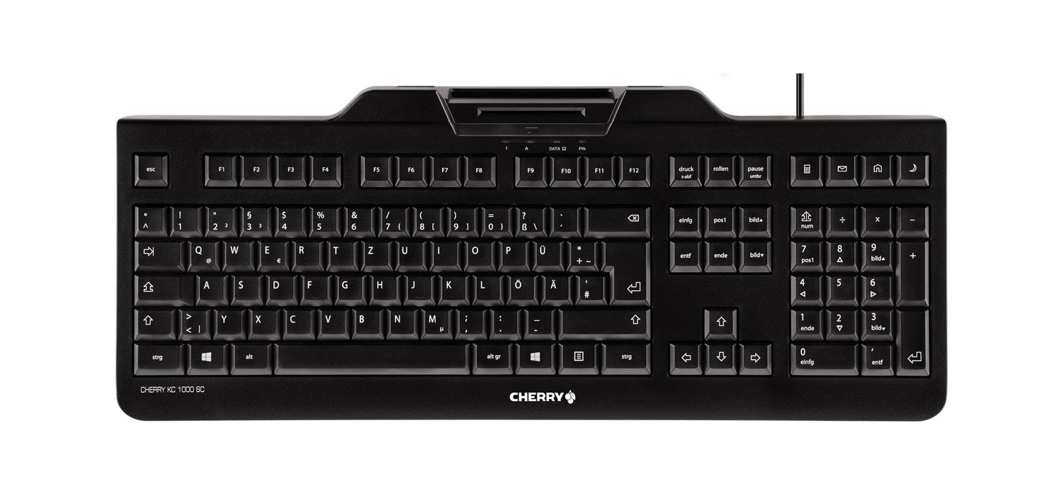 EAN 4025112084591 - CHERRY KC 1000 SC teclado Oficina USB QWERTY Español Negro imagen 1