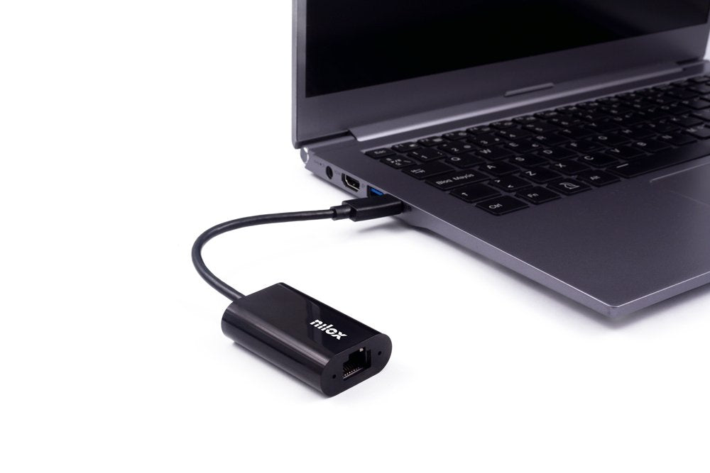 EAN 8436556140747 - Nilox ADATTATORE USB C - RJ45 M/H Interno Ethernet / WLAN 1000 Mbit/s imagen 2