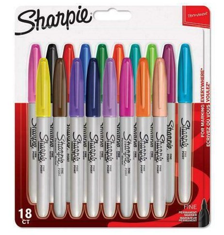 EAN 3501179961125 - Sharpie Fine marcador 18 pieza(s) Punta fina Multicolor imagen 1