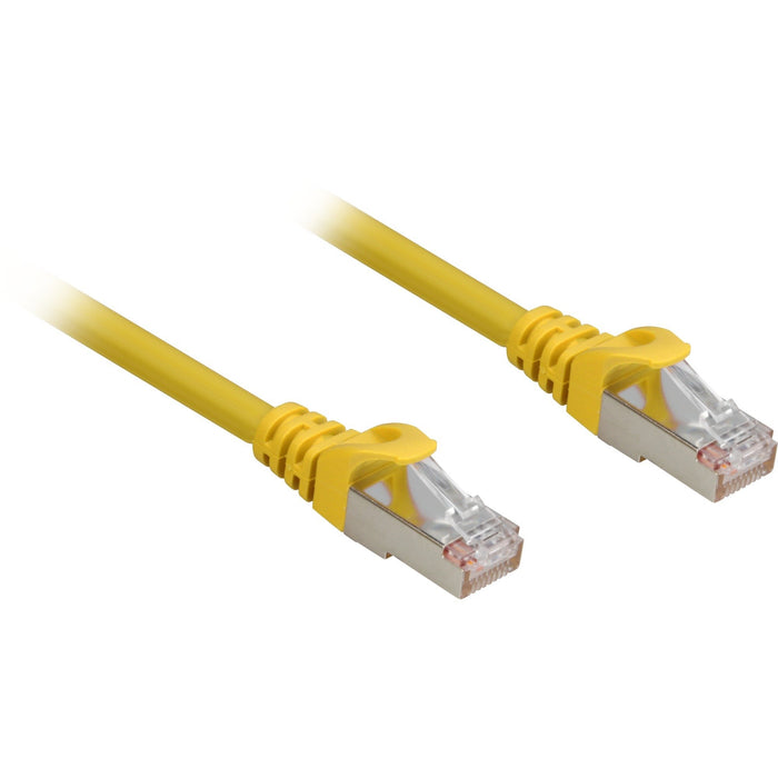 EAN 4044951018550 - Sharkoon Cat.6a SFTP cable de red Amarillo 10 m Cat6a S/FTP (S-STP) imagen 1
