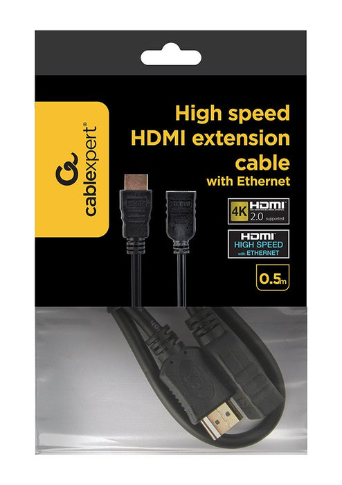 EAN 8716309091145 - Gembird CC-HDMI4X-0.5M cable HDMI 0,5 m HDMI tipo A (Estándar) Negro imagen 4
