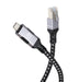 EAN 0766623394826 - Manhattan 394826 cambiador de género para cable RJ-45 USB-C Negro, Plata imagen 5