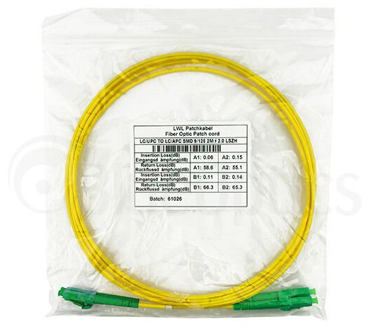 EAN 4063232623511 - BlueOptics SFP3131BU3MM Cable de fibra óptica e InfiniBand 3 m LC Amarillo imagen 5