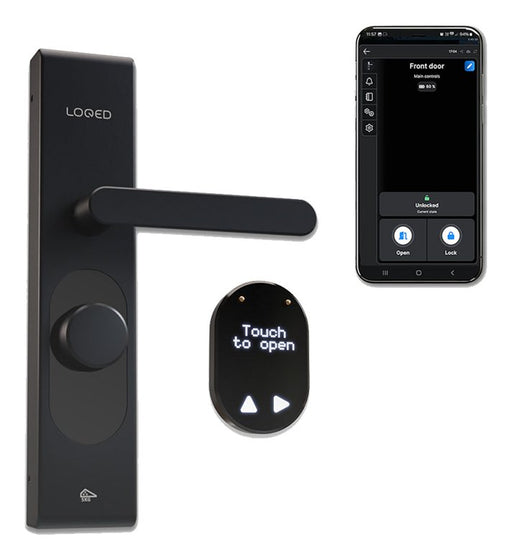 EAN 8719326820194 - Shelly LOQED Touch Smart Lock Cerradura de puerta inteligente imagen 1