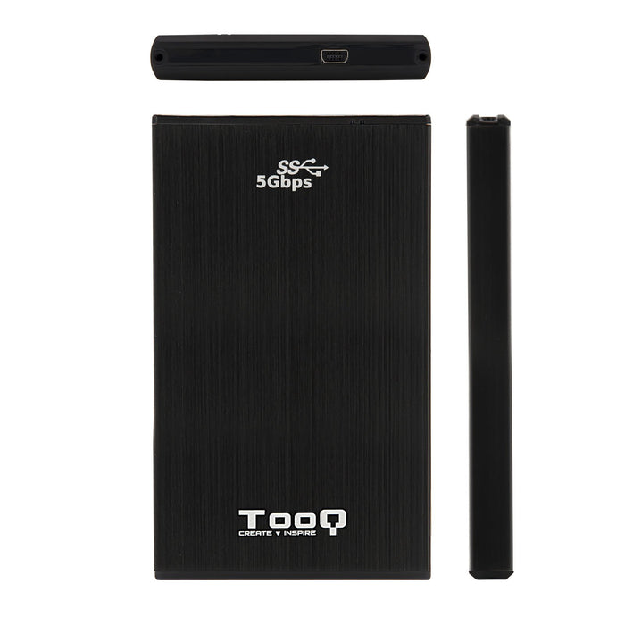 EAN 8433281007024 - TooQ TQE-2522B caja para disco duro externo Caja de disco duro (HDD) Negro 2.5" imagen 4