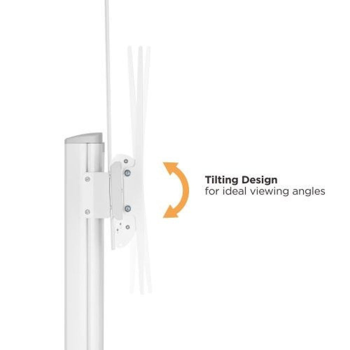 EAN 8059018362183 - Techly ICA-TR49W mueble y soporte para dispositivo multimedia Blanco Panel plano Carro multimedia imagen 11