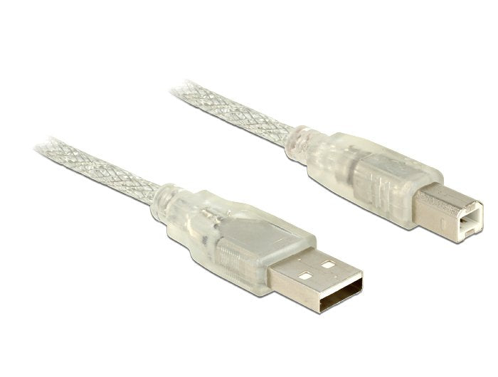 EAN 4043619838950 - DeLOCK 83895 cable USB USB 2.0 3 m USB A USB B Transparente imagen 1