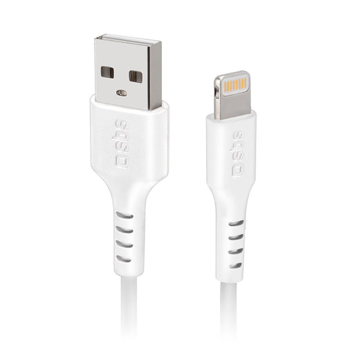 EAN 8018417327438 - SBS TECABLEUSBIP589W cable de conector Lightning 1 m Blanco imagen 1