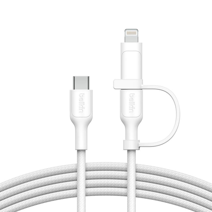 EAN 0745883904907 - Belkin BoostCharge Pro cable USB USB 2.0 1,5 m USB C USB C/Lightning Blanco imagen 3