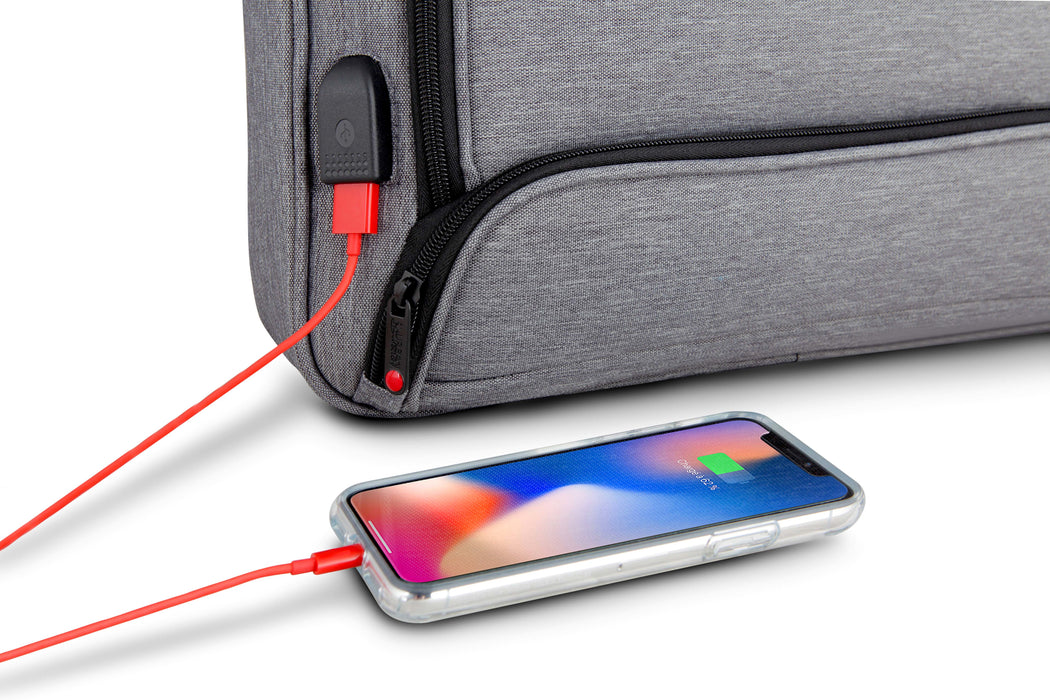 EAN 3760170859736 - Urban Factory Mixee 35,6 cm (14") Maletín Gris, Rosa imagen 5