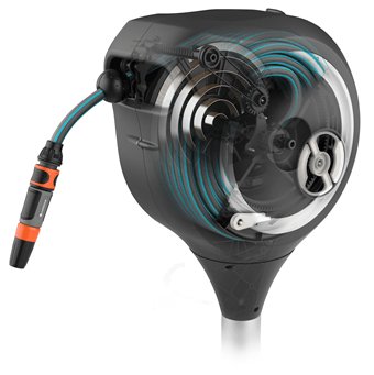 EAN 4078500052009 - Gardena RollUp Carrete de pie Automático Negro, Gris imagen 6