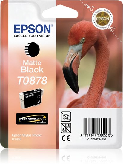 EAN 3610170001140 - Epson Flamingo T0878 cartucho de tinta 1 pieza(s) Original imagen 1