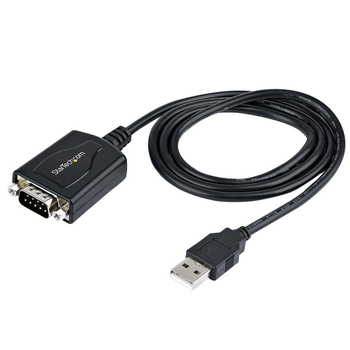 EAN 0065030894593 - StarTech.com 1P3FPC-USB-SERIAL cambiador de género para cable DB-9 USB Type-A (4 pin) USB 2.0 Negro imagen 4