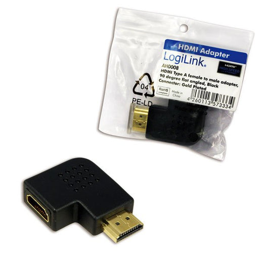 EAN 4052792005912 - LogiLink AH0008 cambiador de género para cable HDMI Negro imagen 2