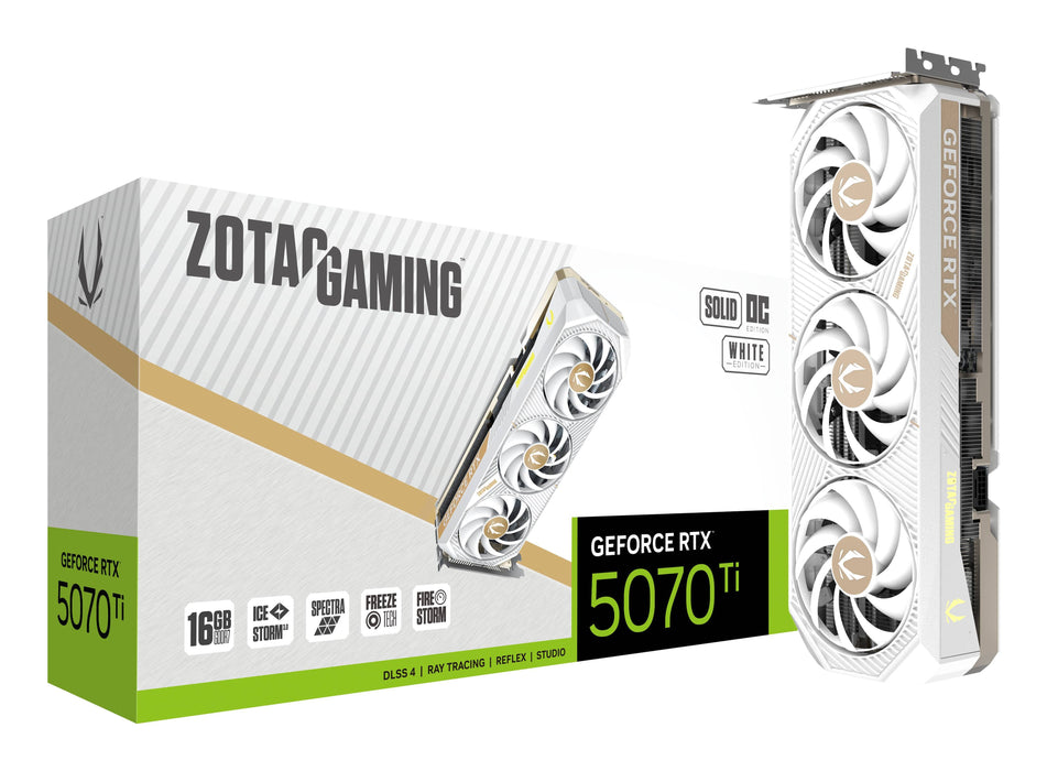 EAN 8886307700810 - Zotac GAMING GeForce RTX 5070 Ti SOLID CORE OC NVIDIA 16 GB GDDR7 imagen 8