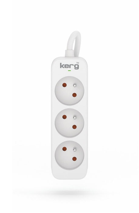 EAN 5901791030151 - HSK DATA Kerg M02383 3 Earthed sockets - 1.5m power strip with 3x1mm2 cable 10A imagen 1