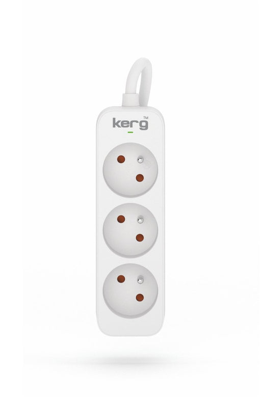 EAN 5901791030151 - HSK DATA Kerg M02383 3 Earthed sockets - 1.5m power strip with 3x1mm2 cable 10A imagen 1