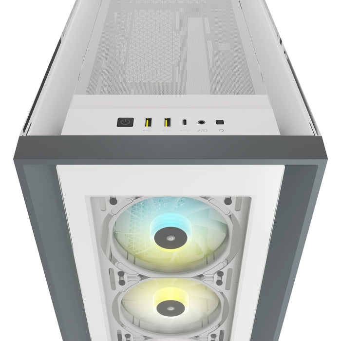 EAN 0840006627531 - Corsair iCUE 5000X RGB Midi Tower Blanco imagen 6