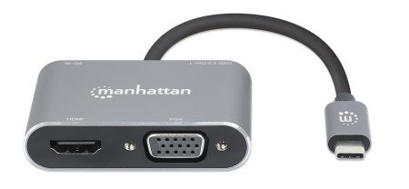 EAN 0766623130691 - Manhattan 130691 base para portátil y replicador de puertos Alámbrico USB 3.2 Gen 1 (3.1 Gen 1) Type-C Gr imagen 5