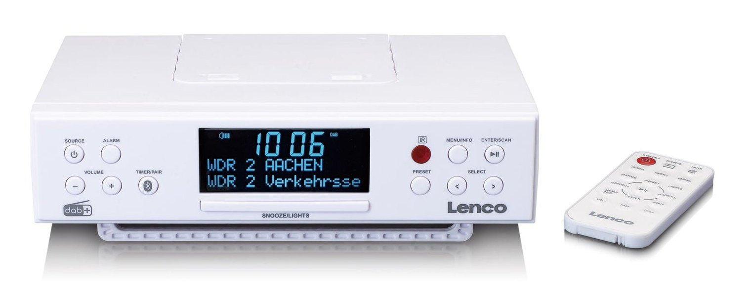 EAN 8711902078852 - Lenco KCR-190 Cocina Analógico y digital Blanco imagen 1