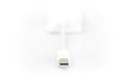 EAN 4016032292456 - Digitus DB-340407-001-W adaptador de cable de vídeo 0,15 m Mini DisplayPort Blanco imagen 2