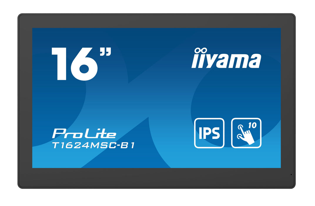 EAN 4948570120451 - iiyama T1624MSC-B1 pantalla de señalización Panel plano interactivo 39,6 cm (15.6") LCD 450 cd / m² Full  imagen 1