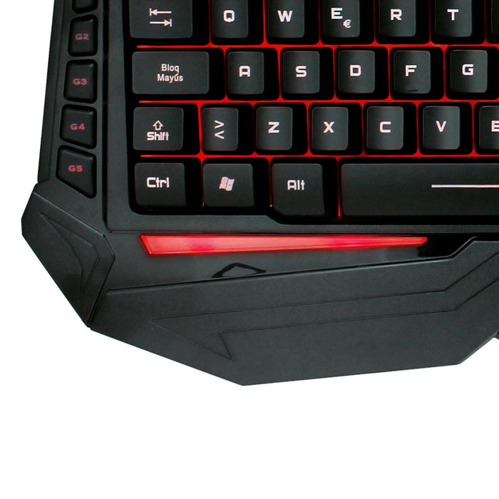 EAN 8436550231946 - TALIUS Banshee teclado Juego QWERTY Español Negro imagen 3