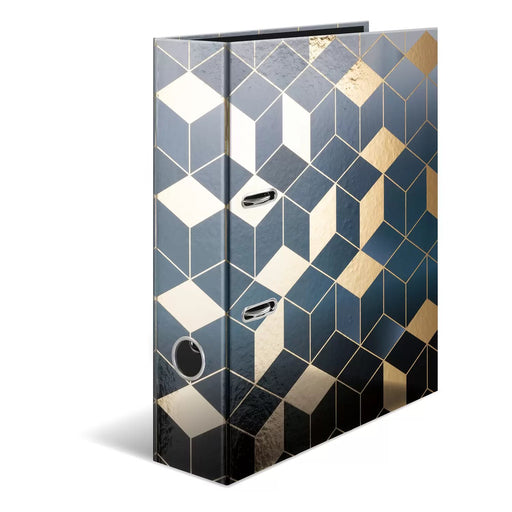 EAN 4008705070560 - HERMA 7056 carpeta de cartón A4 Azul, Oro imagen 2