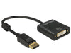 EAN 4043619626014 - DeLOCK 62601 adaptador de cable de vídeo 0,2 m DisplayPort DVI-I Negro imagen 1