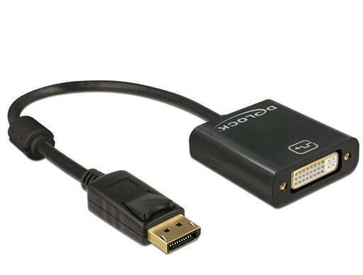 EAN 4043619626014 - DeLOCK 62601 adaptador de cable de vídeo 0,2 m DisplayPort DVI-I Negro imagen 1