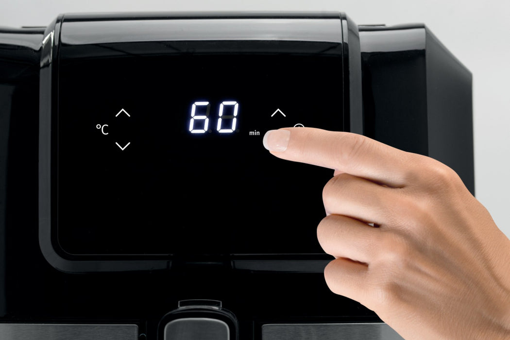 EAN 3838782543340 - Gorenje AF1700DB freidora Sencillo 5 L Integrado 1700 W Freidora de aire caliente Negro, Metálico imagen 4