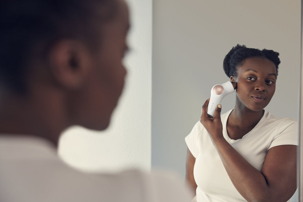 EAN 0810036056823 - Therabody FG TheraFace Hot & Cold Rings - White masajeador Cara Blanco imagen 7