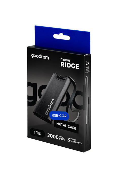 EAN 5908267913079 - Goodram SSDR-GMRE-01T-K0 unidad externa de estado sólido 1 TB 3.2 Gen 2 (3.1 Gen 2) Negro imagen 10