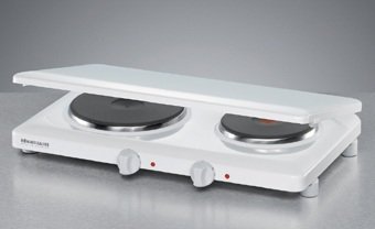 EAN 4001797373014 - Rommelsbacher THL 3097/A hobs Blanco Encimera Hornillo eléctrico / Placa eléctrica 2 zona(s) imagen 1