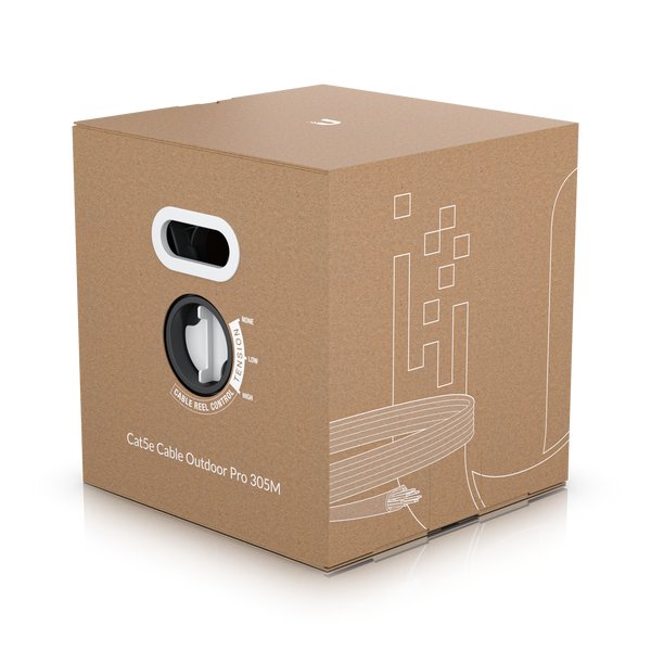 EAN 0810010077325 - Ubiquiti UACC-CABLE-C5E-OUTDOOR-PRO-305M-W cable de red Blanco Cat5e S/UTP (STP) imagen 1