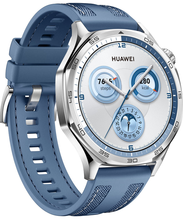 EAN 6942103132025 - Huawei WATCH GT5 46mm 3,63 cm (1.43") AMOLED Digital 466 x 466 Pixeles Acero inoxidable GPS (satélite) imagen 5