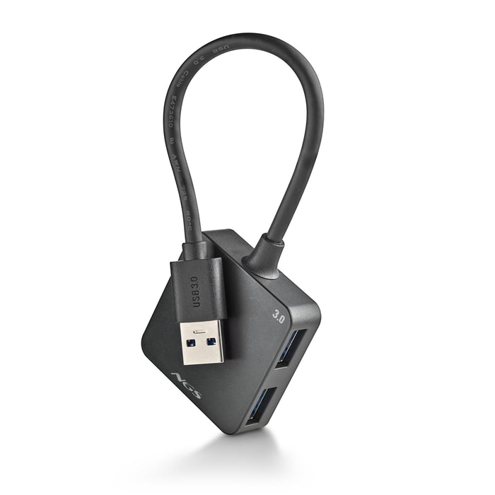 EAN 8435430626001 - NGS IHUB 3.0 TINY USB 3.2 Gen 1 (3.1 Gen 1) Type-A 5000 Mbit/s Negro imagen 5