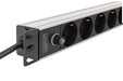 EAN 4016032501640 - Digitus DN-95437 unidad de distribución de energía (PDU) 9 salidas AC 1U Negro, Plata imagen 3