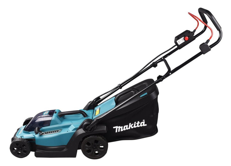 EAN 0088381757935 - Makita DLM330RM cortadora de césped Cortacésped manual Batería Negro, Azul imagen 2