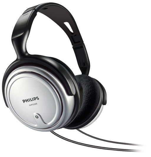 EAN 8710895945875 - Philips SHP2500/00 auricular y casco Auriculares Alámbrico Diadema Música Negro, Plata imagen 1