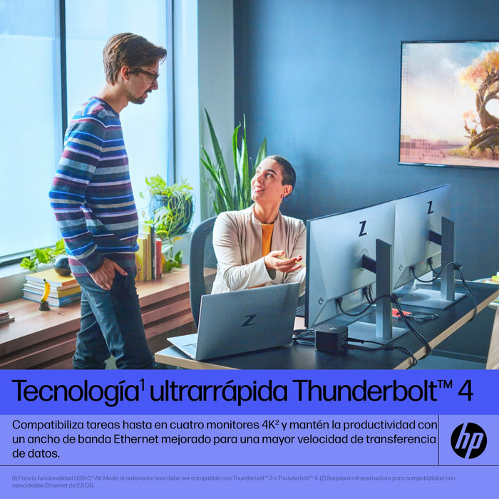 EAN 0196068757403 - HP Thunderbolt Dock 120W G4 Alámbrico Thunderbolt 4 Negro imagen 11