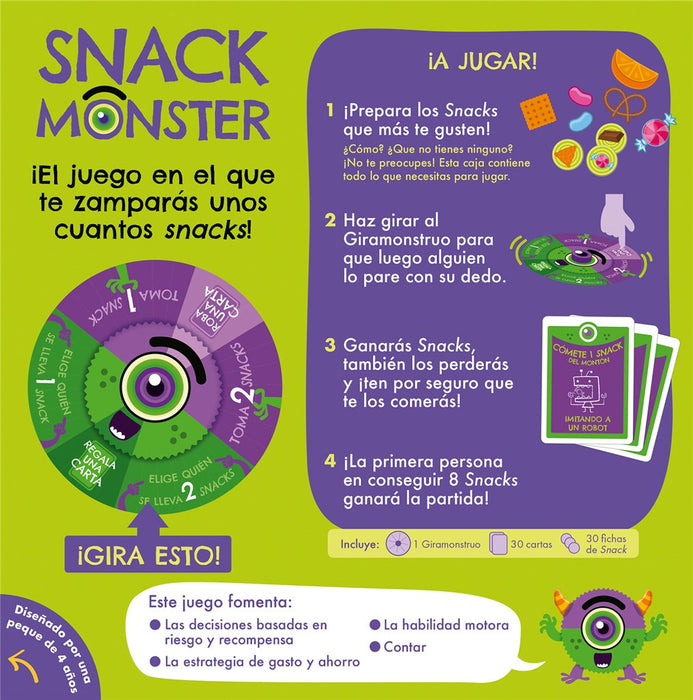 EAN 0810083048536 - Asmodee Exploding Kittens EKISNMO01ES juego de tablero Snack Monster 15 min Juego De Cartas Partido imagen 3