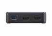 EAN 4719264646010 - ATEN UH3233 Alámbrico USB 3.2 Gen 1 (3.1 Gen 1) Type-C Negro imagen 2