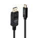 EAN 4002888435024 - Lindy 43502 adaptador de cable de vídeo 3 m USB Tipo C DisplayPort Negro imagen 1
